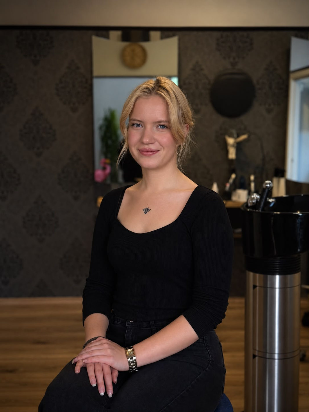 Olga Bichev, Inhaberin und Friseurmeisterin im OB.Session Schönheitssalon